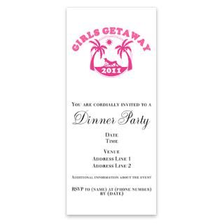 Girls Getaway 2011 Invitations for $1.50