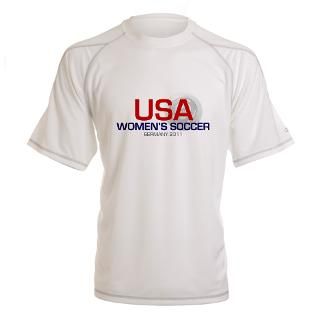USA WOMENS SOCCER 2011 Peformance Dry T Shirt by yellowdogstudio