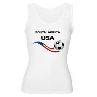 Tank Tops  Soccer 2010 USA SA Womens Tank Top