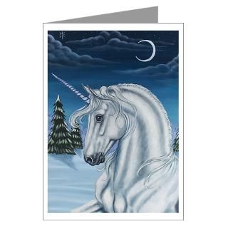 2010 Holiday Unicorn Greeting Cards (Pk of 20) by incandescentart