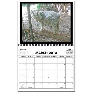 Beautiful Goats 2010 2013 Wall Calendar by getyergoat