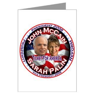 McCain Palin 2008 Greeting Card