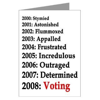 2008 Voting Greeting Cards (Pk of 10)