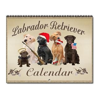 2009 Gifts  2009 Home Office  Labrador Retriever Wall Calendar