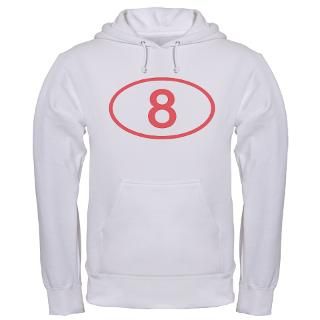 Gifts  8 Sweatshirts & Hoodies  Number 8 Oval Hoodie