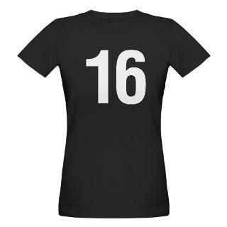 Number 16 Helvetica Tee