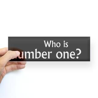 Who is number one Bumper Bumper Sticker for $4.25