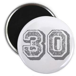 30 number thirty years old birthday magnet $ 5 99