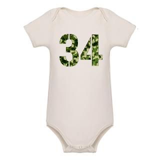 Number 34, Camo Body Suit