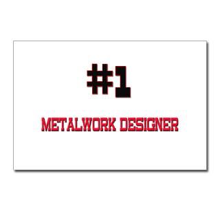 Postcards  Number 1 METALWORK DESIGNER Postcards (Package of