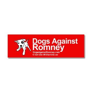 dogs against romney bumper magnet $ 6 99 qty availability product