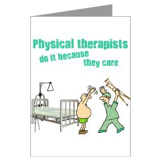 Greeting Cards  Physical Therapists Greeting Cards (Pk of 10