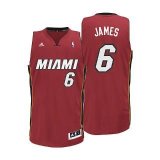 LeBron James Youth Jersey adidas Red Swingman #6 for $59.99