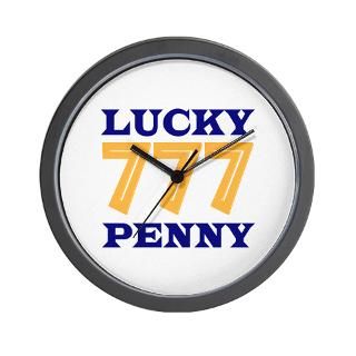 Colorful Gifts  Colorful Home Decor  Lucky Penny Wall Clock