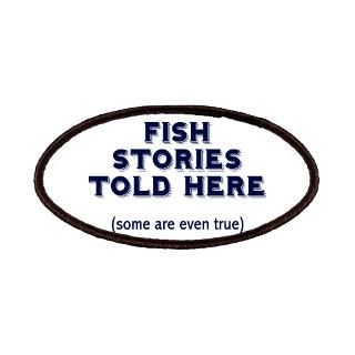 Fish Stories Patches for $6.50