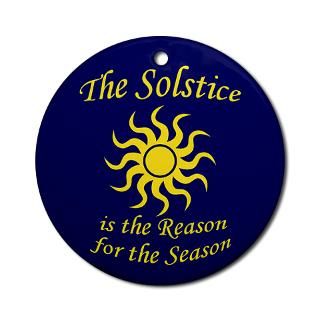 Solstice Reason for Season Ornament  Ornaments for Christmas and