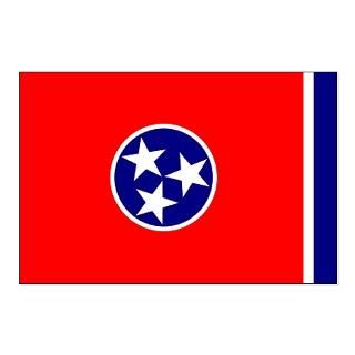 Tennessee Flag Small Poster  Tennessee Flag or Volunteer State by