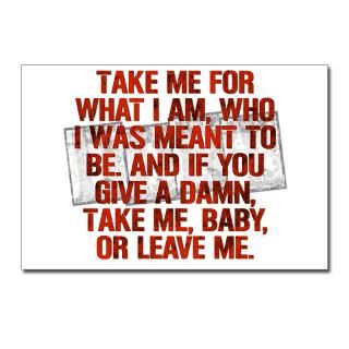 Take Me Postcards (Package of 8) for $9.50