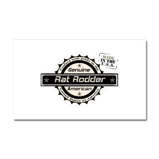 All American Car Accessories  American Rat Rodder Car Magnet 20 x 12