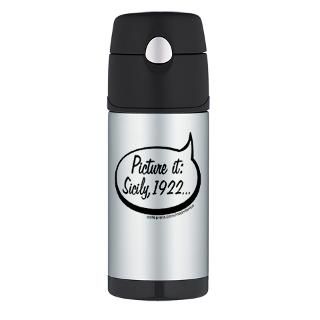 Gifts  Blanche Drinkware  Picture It Quote Thermos Bottle (12 oz