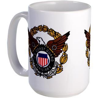 USCG Auxiliary ImageBR 15 Ounce Mug for $18.50