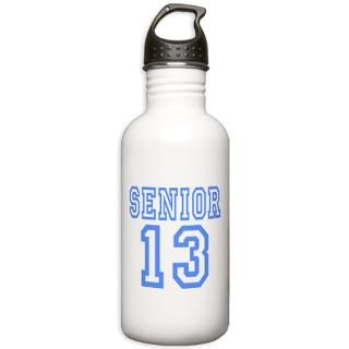 Senior 13 (blue) Water Bottle