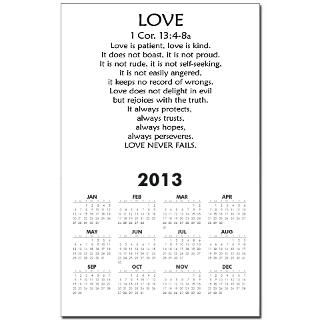 1Cor.13 Love Calendar Print for $10.00