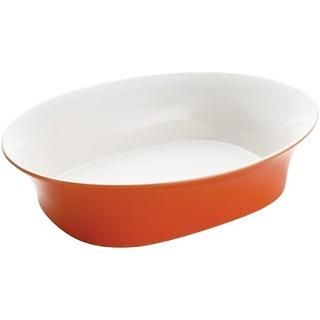 Rachael Ray 14 in. Tangerine Oval Serving Bowl for $39.95