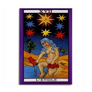 17, LEtoile (Star) Tarot Card Magnet
