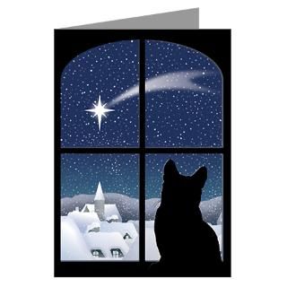  Black Greeting Cards  Silent Night Christmas Cards (Pk of 20