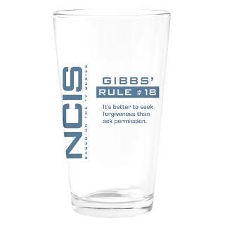 NCIS Gibbs Rule #18 Drinking Glass for $16.00
