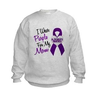 Sweatshirts & Hoodies  I Wear Purple For My Mom 18 (AD) Sweatshirt
