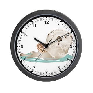 Baby Otter Wall Clock for $18.00