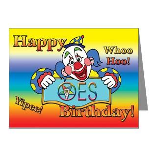 Gifts  Birthday Note Cards  OES Birthday Note Cards (Pk of 20
