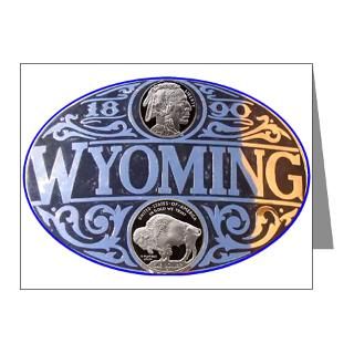 Buffalo Gifts  Buffalo Note Cards  WYOMING Note Cards (Pk of 20)