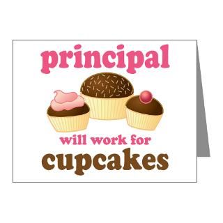 Gifts  Jobtees Note Cards  Funny Principal Note Cards (Pk of 20