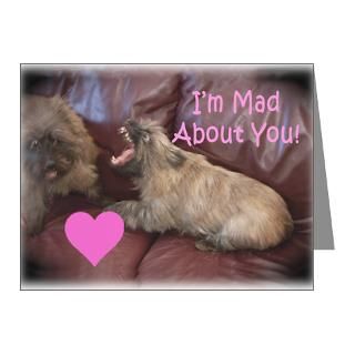 Breed Note Cards  Mad About You Cairn Terrier Note Cards (Pk of 20