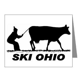  Country Note Cards  The Ski Ohio Shop Note Cards (Pk of 20