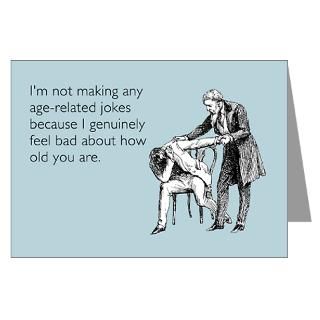 Age Related Jokes Greeting Cards (Pk of 20)  Age Related Jokes