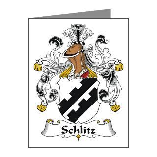 Gifts  Ancestry Note Cards  Schlitz Note Cards (Pk of 20