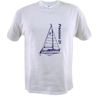 Boating Gifts  Precision 21 Value T shirt