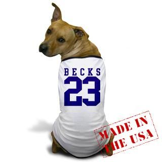 BECKS 23 Dog T Shirt for $19.50