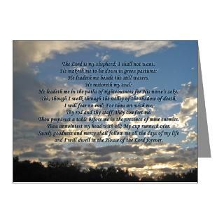 23Rd Psalm Note Cards  Beautiful Psalm 23 Note Cards (Pk of 10