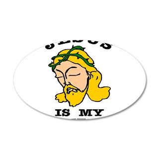 Jesus Is My Homeboy 22x14 Oval Wall Peel for $15.00