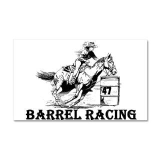 Gifts  Barrel Racing Wall Decals  Barrels 38.5 x 24.5 Wall Peel