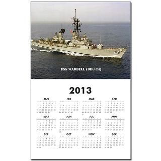 USS WADDELL (DDG 24) Calendar Print for $10.00