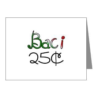 Baci 25 Cents Note Cards (Pk of 20)