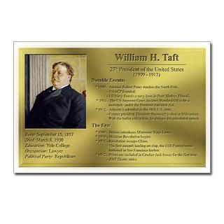 27 William H. Taft Postcards (8 Pack) for $9.50