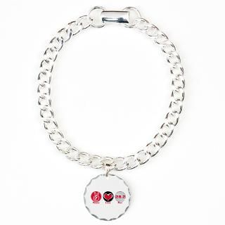 10K Gifts  10K Jewelry  Peace Love Run 26.2 Bracelet