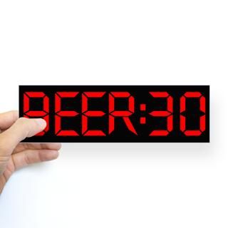The Time is Beer30 Bumper Sticker